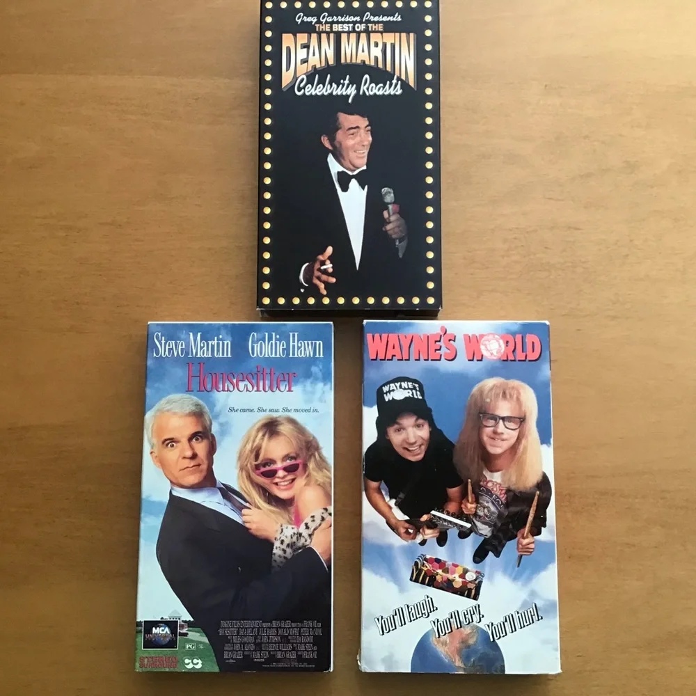 💥3/$10 Bundle 3 VHS Comedy Tapes - Picture 1 of 3